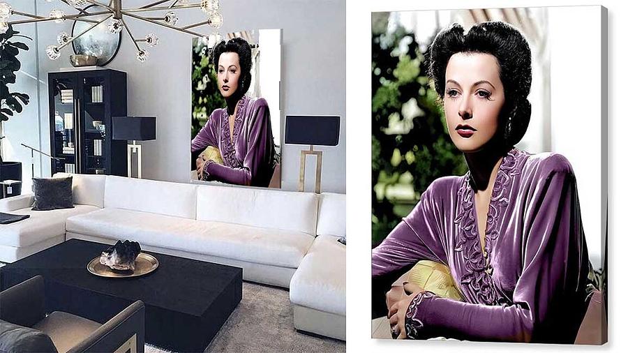 Hedy Lamarr Example Digital Art by Chuck Staley