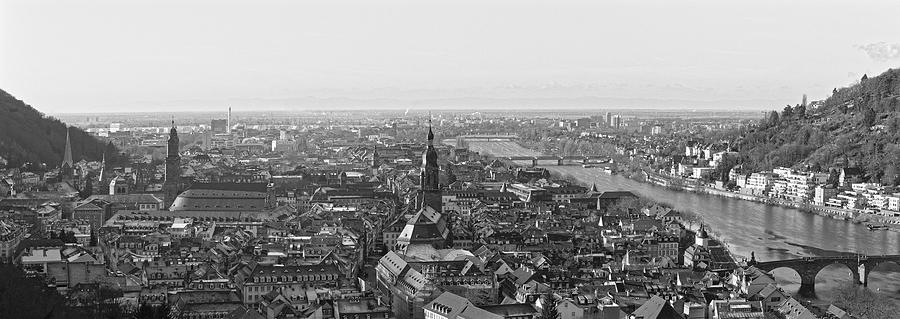 Heidelberg Photograph - Heidelberg Old Town - Monochrome by Jussi Laasonen Heidelberg Photograph - Heidelberg Old Town - Monochrome by Jussi Laasonen