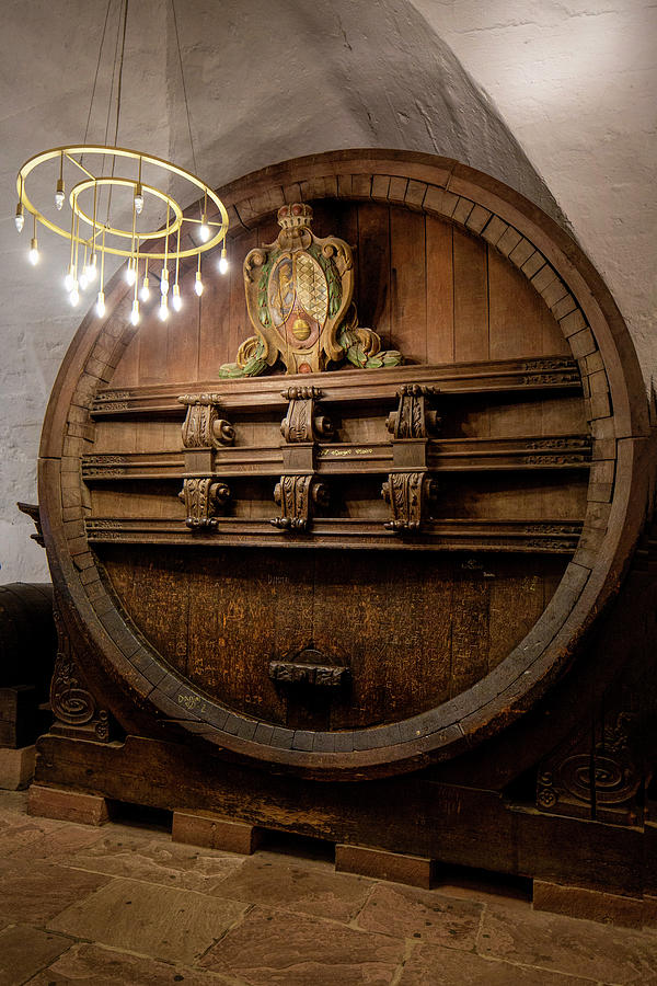 Heidelberg Wine Barrel Photograph by Deborah Penland