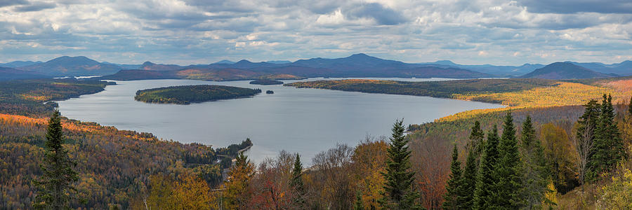 Height Of Land Autumn Photograph by White Mountain Images