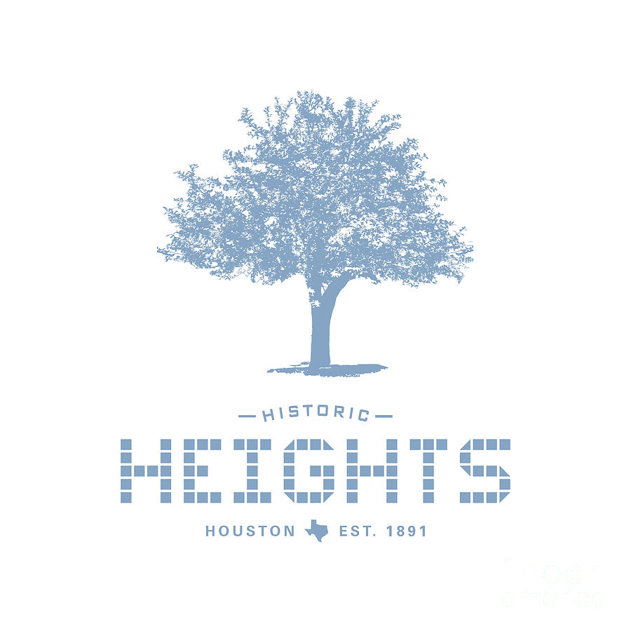 Heights Tile and Tree Digital Art by Jan M Stephenson
