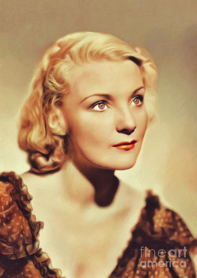 Helen Chandler, Vintage Actress Painting by Esoterica Art Agency ...