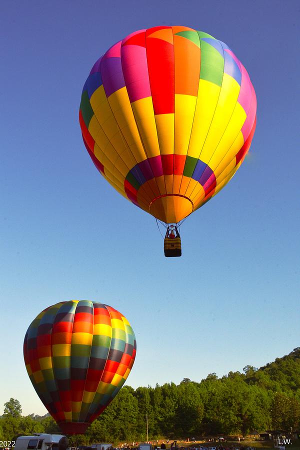 Helen Balloon Festival Vertical Photograph by Lisa Wooten