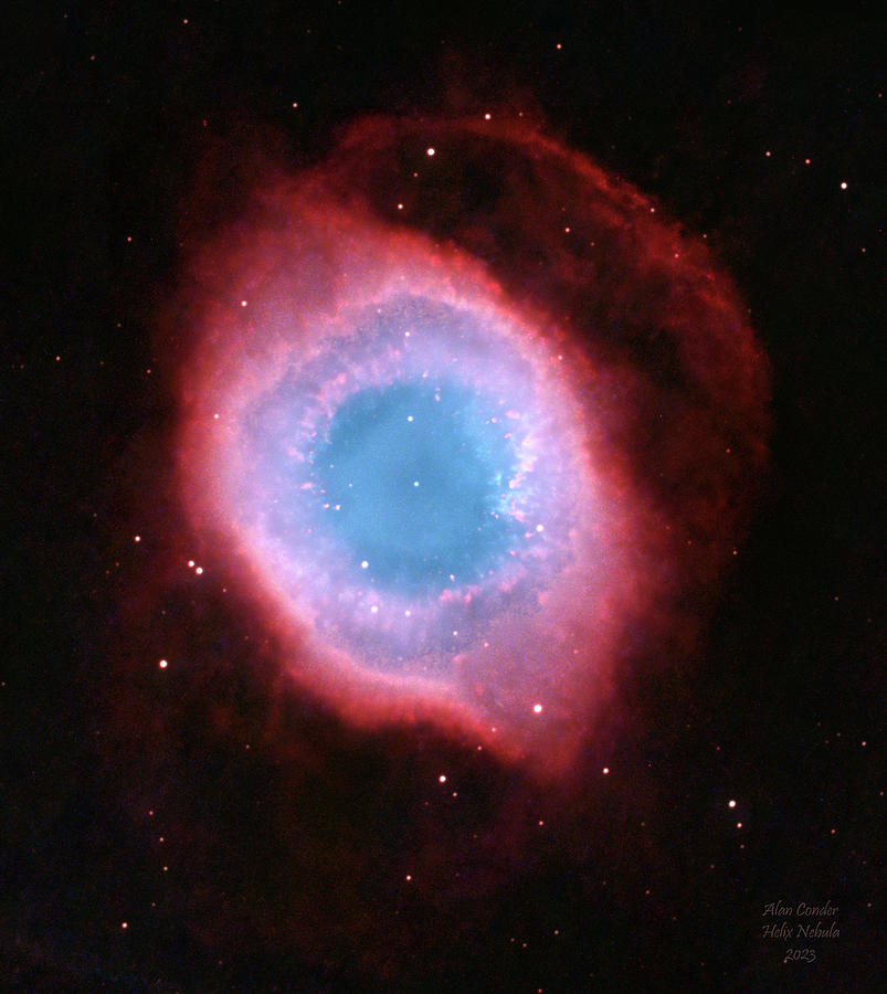 Helix Nebula Photograph by Alan Conder