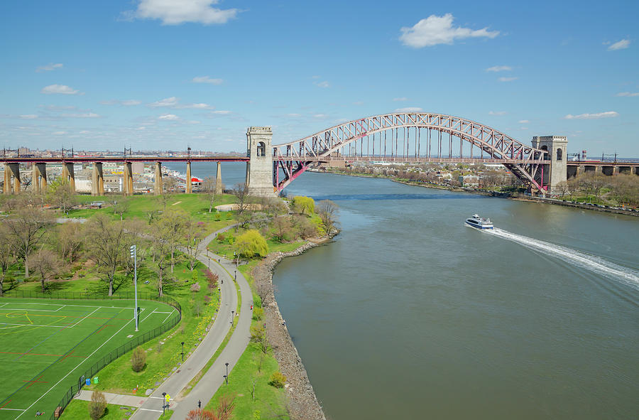 Hell Gate and Ferry II Photograph by Cate Franklyn