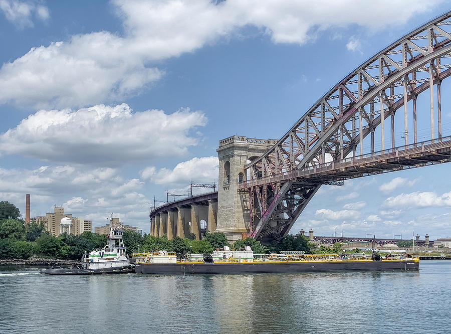 Hell Gate and Sludge Ship Photograph by Cate Franklyn
