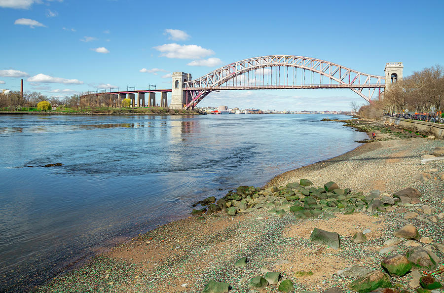 Hell Gate at Low Tide Photograph by Cate Franklyn