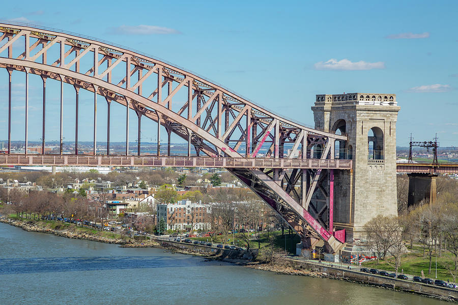 Hell Gate Bridge Astoria Side Photograph by Cate Franklyn