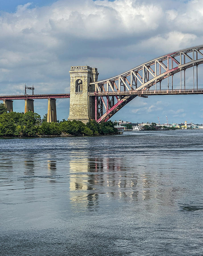 Hell Gate in half reflection Photograph by Cate Franklyn
