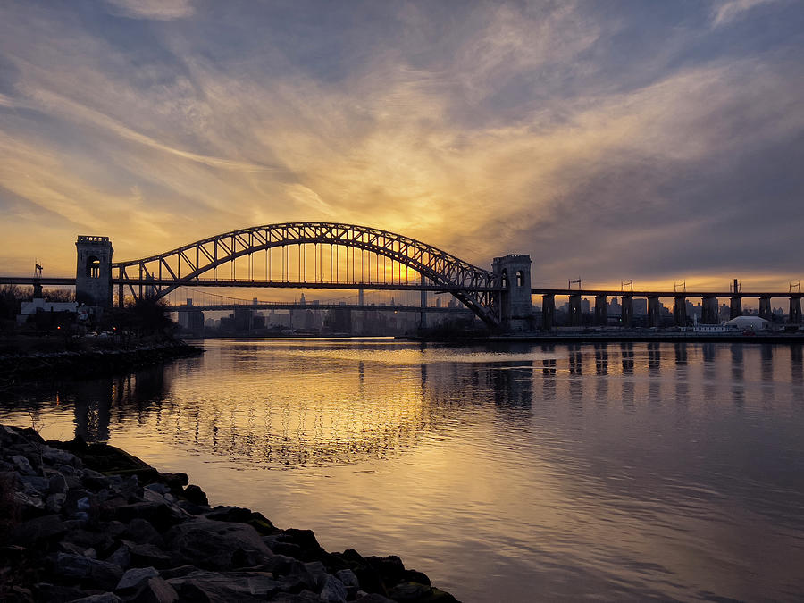 Hell Gate Sunset Photograph by Cate Franklyn