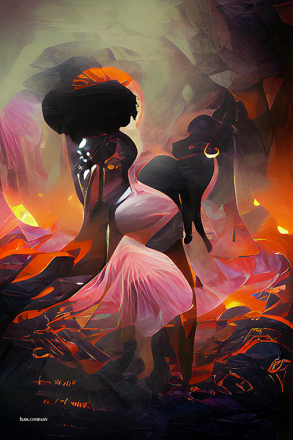 Hell Hath No Fury Like A Black Woman Scorned Digital Art