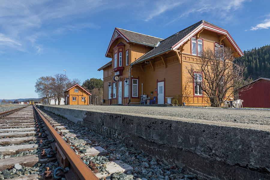 Hell Station in Norway Photograph by Niels Melander | Fine Art America