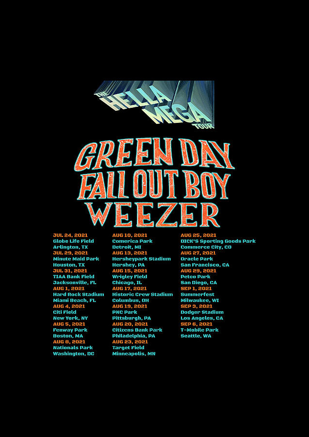 hella-mega-tour-green-day-fob-weezer-2021-dates-rs21-digital-art-by