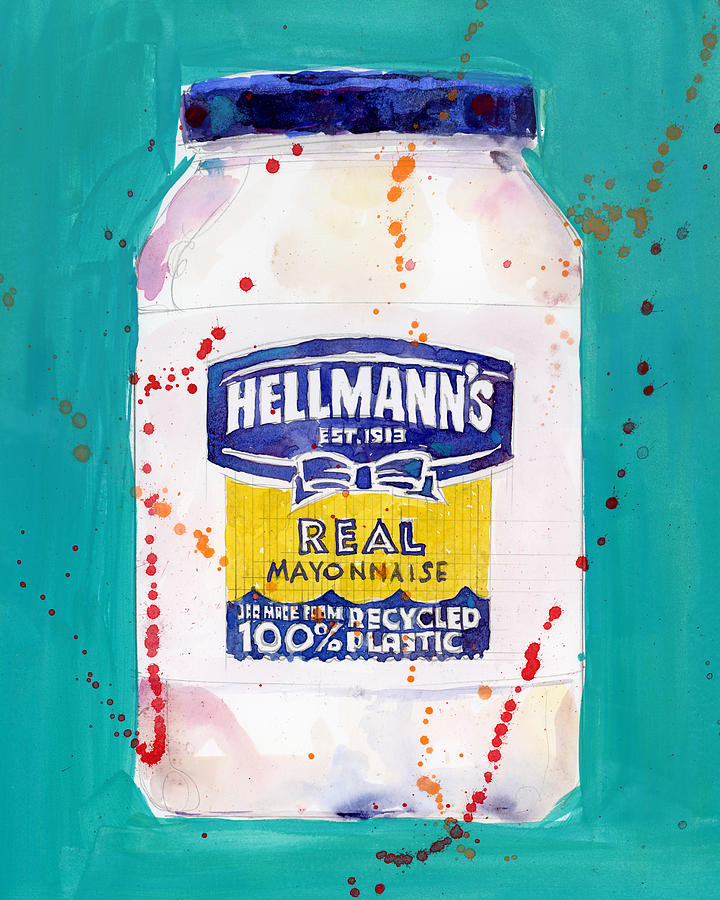 Hellmans Real Mayonnaise Painting