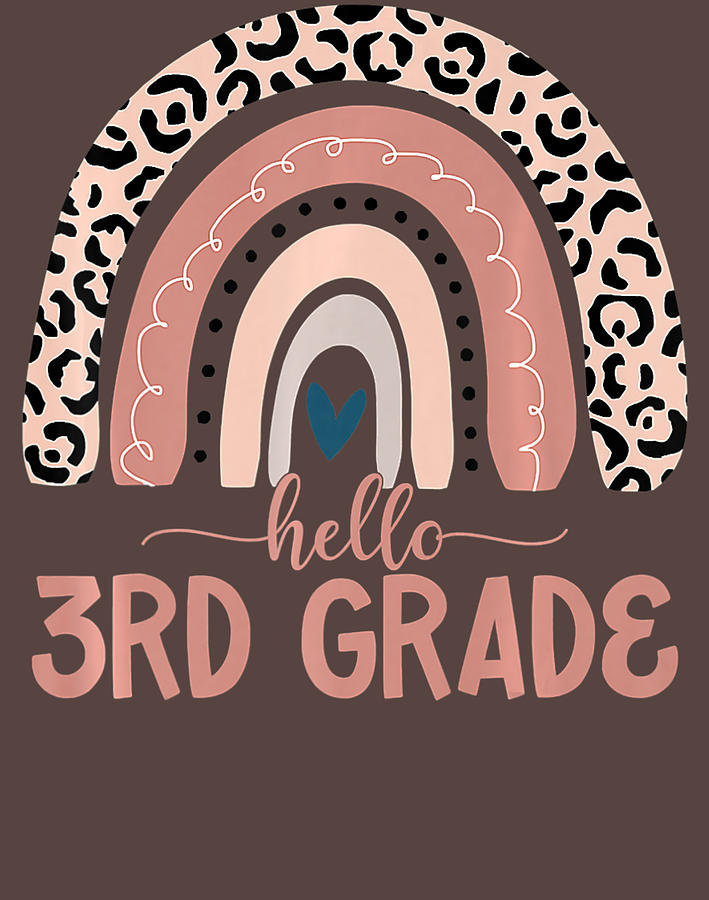 3Rd Grade Teacher Retro Groovy Vintage First Day Of School Women's