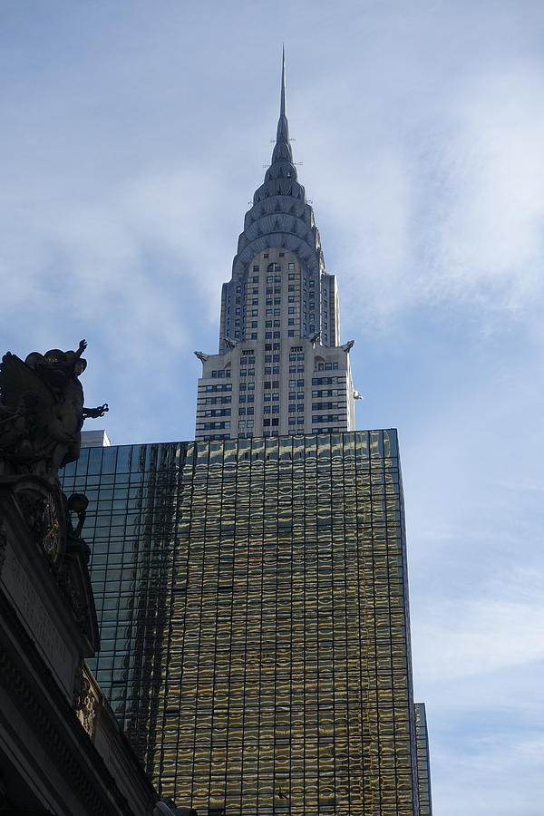 Hello Chrysler Building Photograph by Patricia Caron