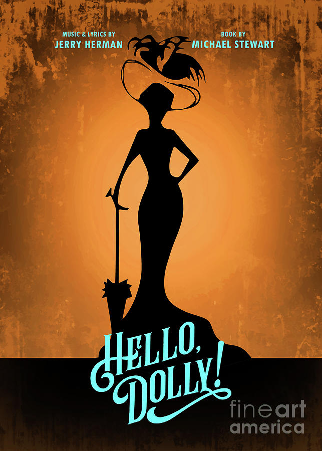 Broadway Digital Art - Hello Dolly by Bo Kev