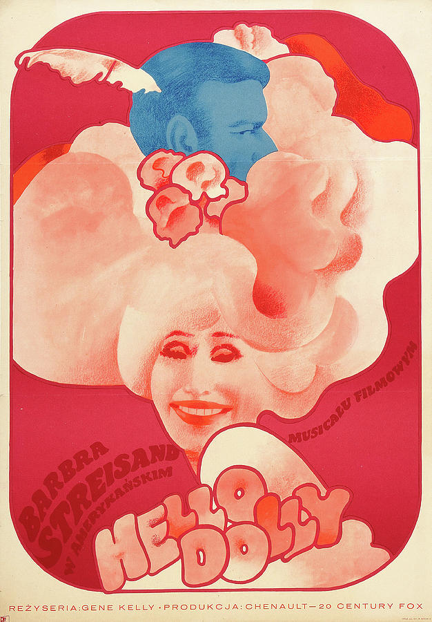 Hello Dolly, with Barbra Streisand, 1969 -2 Mixed Media by Movie World Posters