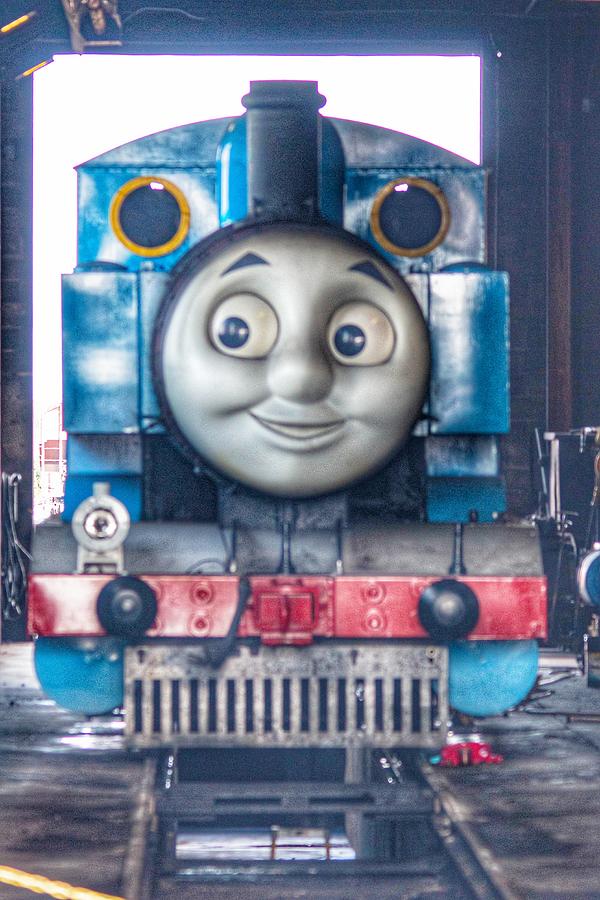 Hello its Thomas the Train Photograph by William E Rogers - Pixels