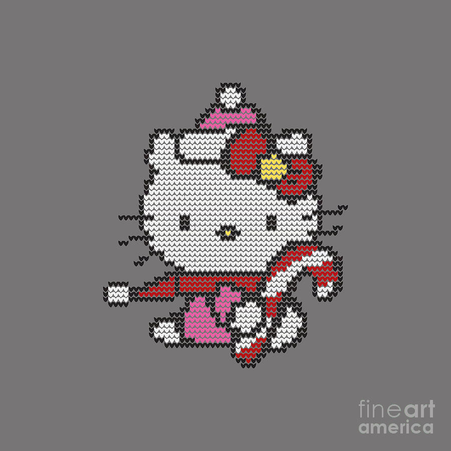 Hello Kitty Drawing by Jamalia Lailasari - Fine Art America