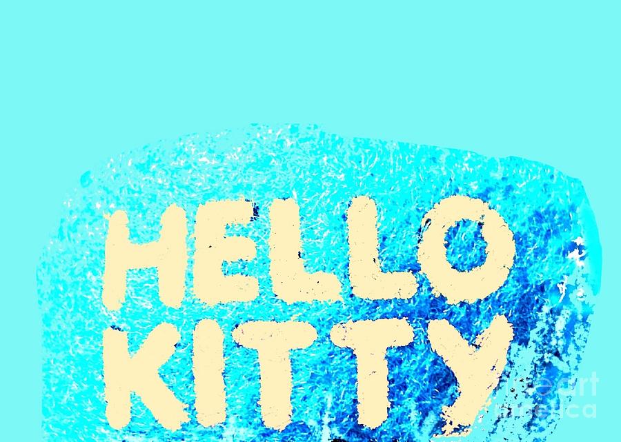 Hello Kitty  Mixed Media by Vesna Antic