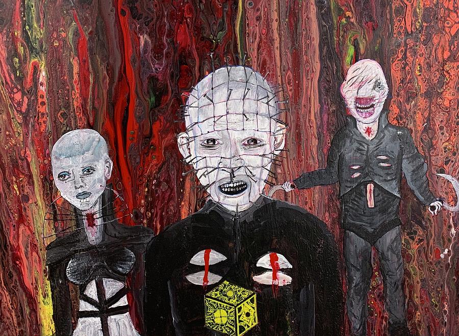 Hellraiser Painting by Samara Helen Blankenship - Fine Art America