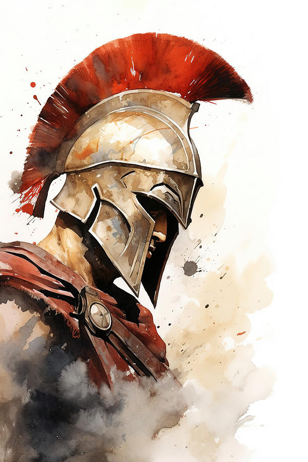 Helmet of the Spartan Digital Art by Athena Mckinzie - Fine Art America