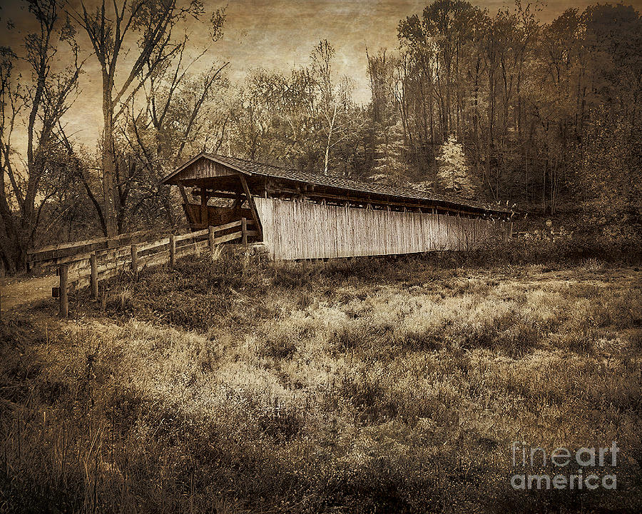 Helmick Covered Bridge Coshocton County Ohio Photograph by Robert Gardner Helmick Covered Bridge Coshocton County Ohio Photograph by Robert Gardner