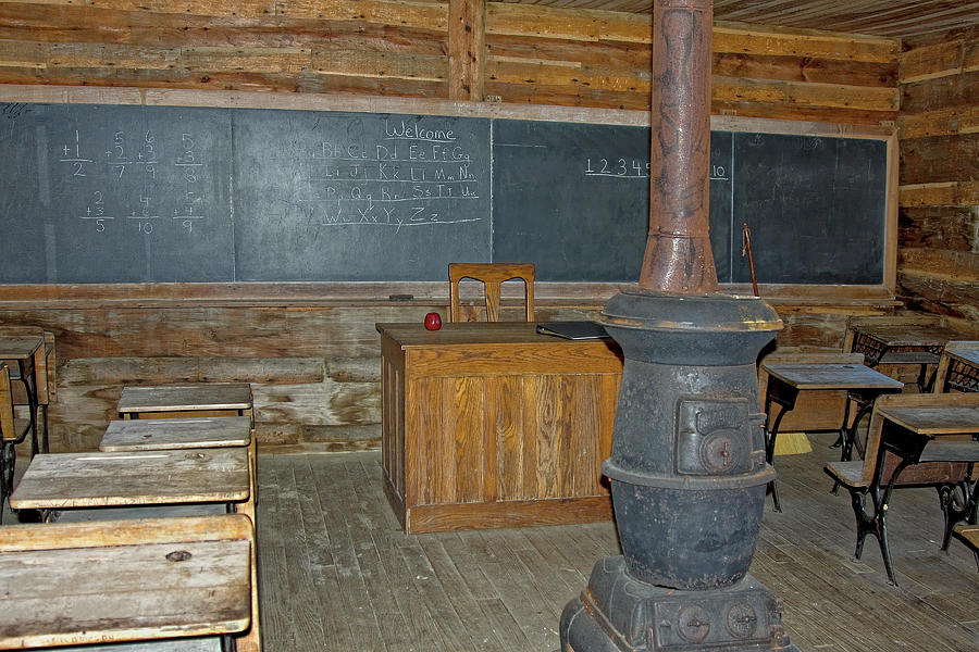 Hensley Settlement One Room School Photograph by Sally Weigand