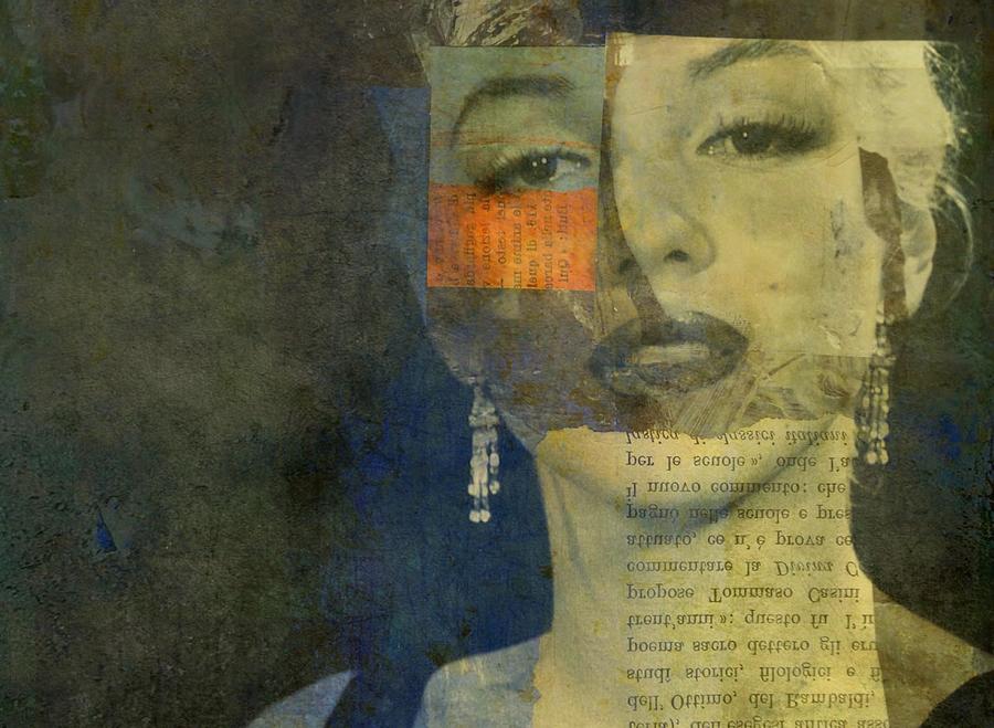 Help Me Make It Through The Night - Marilyn Monroe  Mixed Media by Paul Lovering