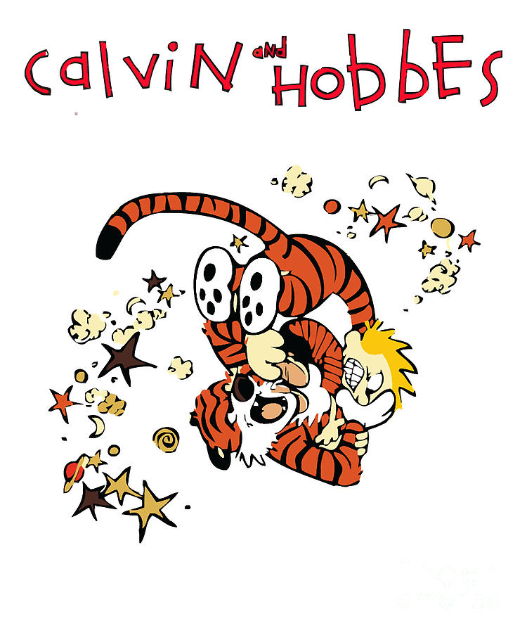 Helped Succeed Calvin And Hobbes The Cure Vintage Digital Art by Calvin ...