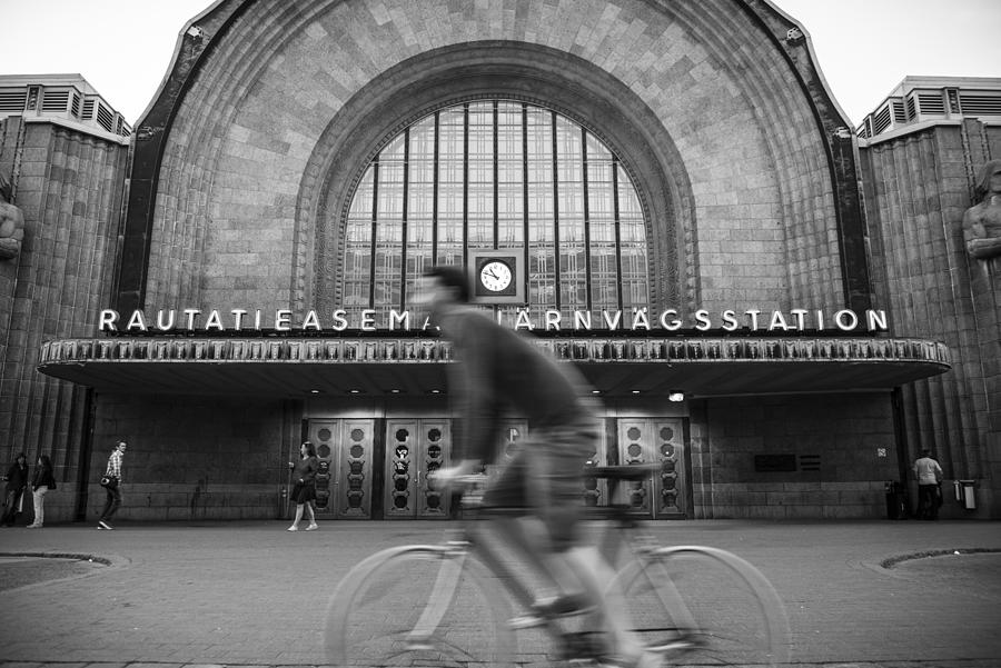 Helsinki Central railway station in Finland Photograph by Joel Carillet