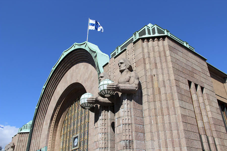 Helsinki central railway station Photograph by Thomas Janisch