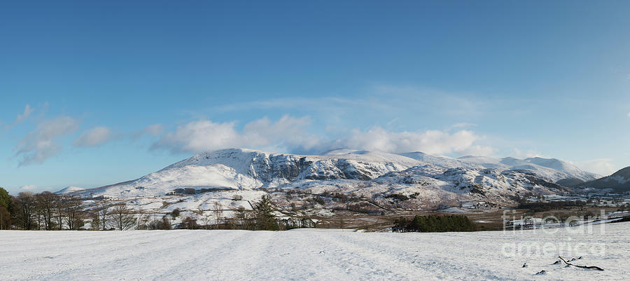 Helvellyn in Winter Photograph by Tim Gainey