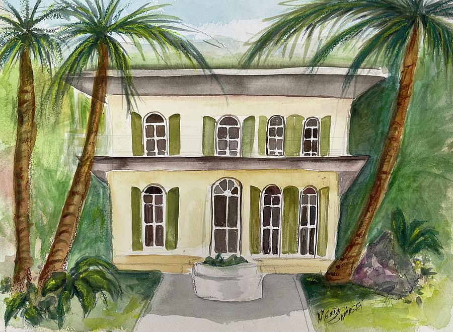 Hemingway House Key West Painting by Melinda Saminski