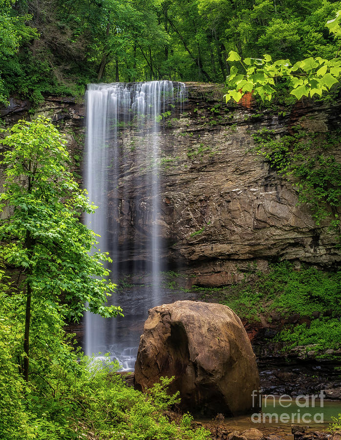 Hemlock Falls Photograph by Nick Zelinsky Jr