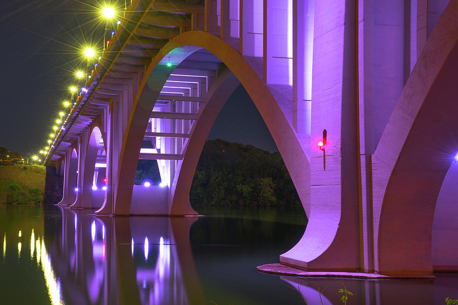 Henley Bridge in Knoxville TN 2 Photograph by Mike McGlothlen