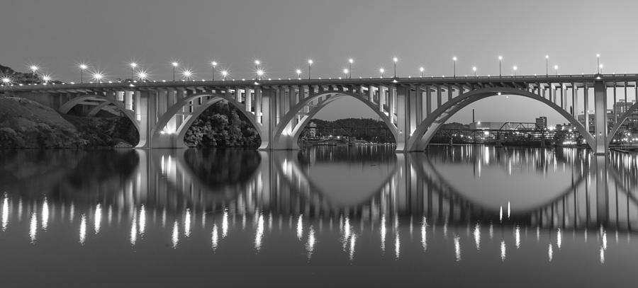 Henley Bridge in Knoxville TN 3 Photograph by Mike McGlothlen