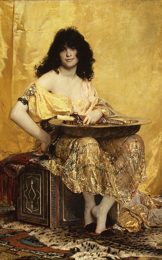 Henri Regnault - Salome 1870 Painting