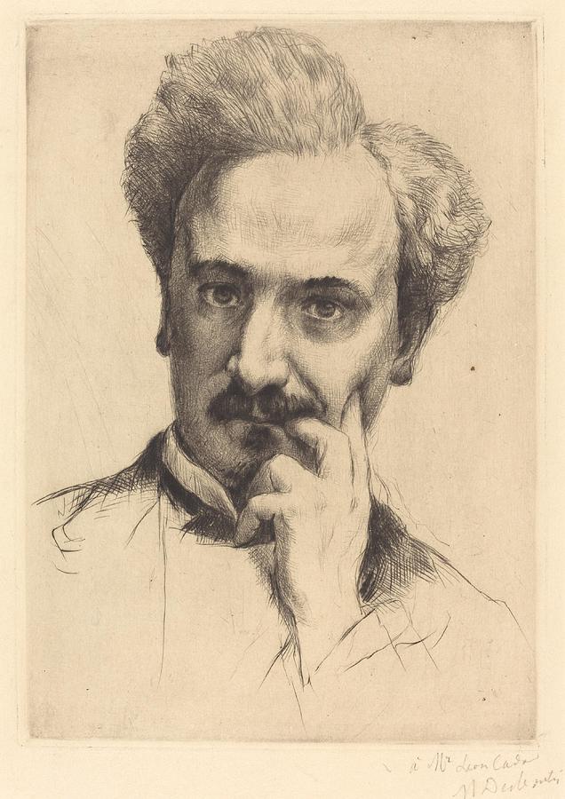 Henri Rochefort art Drawing by Marcellin Gilbert Desboutin French ...