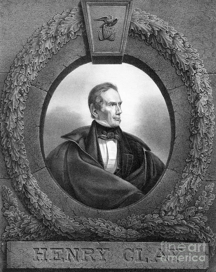 Henry Clay Drawing by James Fuller Queen