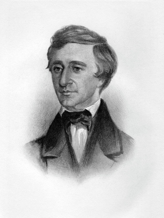 Henry David Thoreau Photograph by Underwood Archives