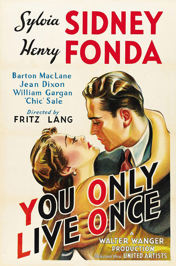 HENRY FONDA and SYLVIA SIDNEY in YOU ONLY LIVE ONCE -1937-, directed by FRITZ LANG. Photograph by Album