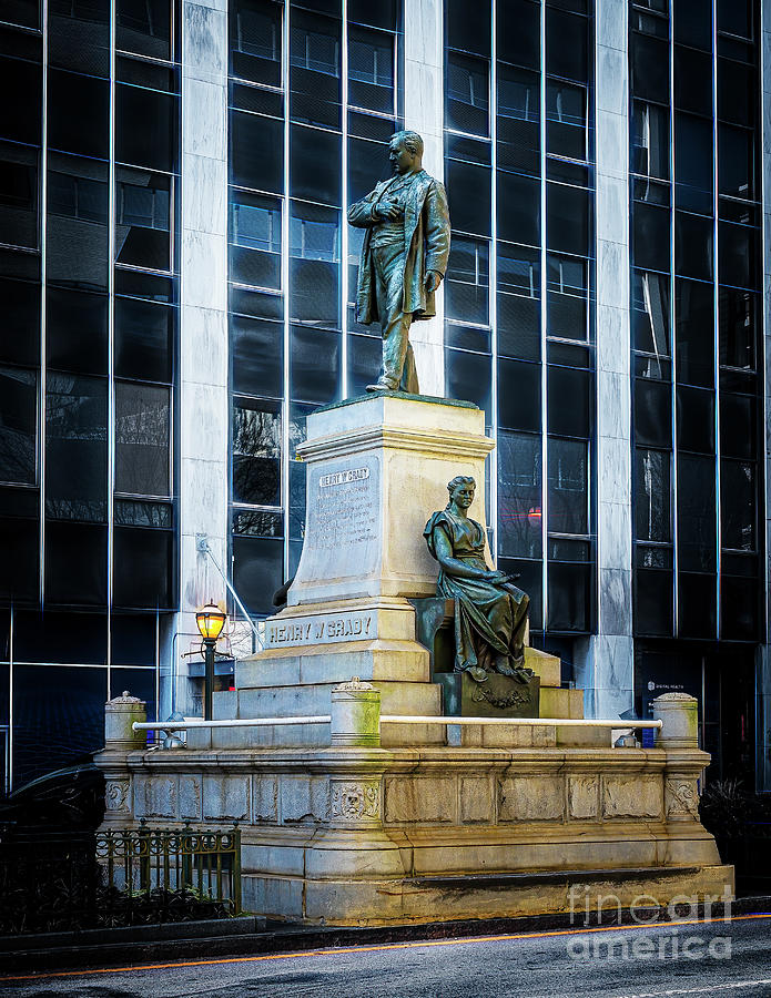 Henry Grady Statue - Atlanta Photograph by Nick Zelinsky Jr