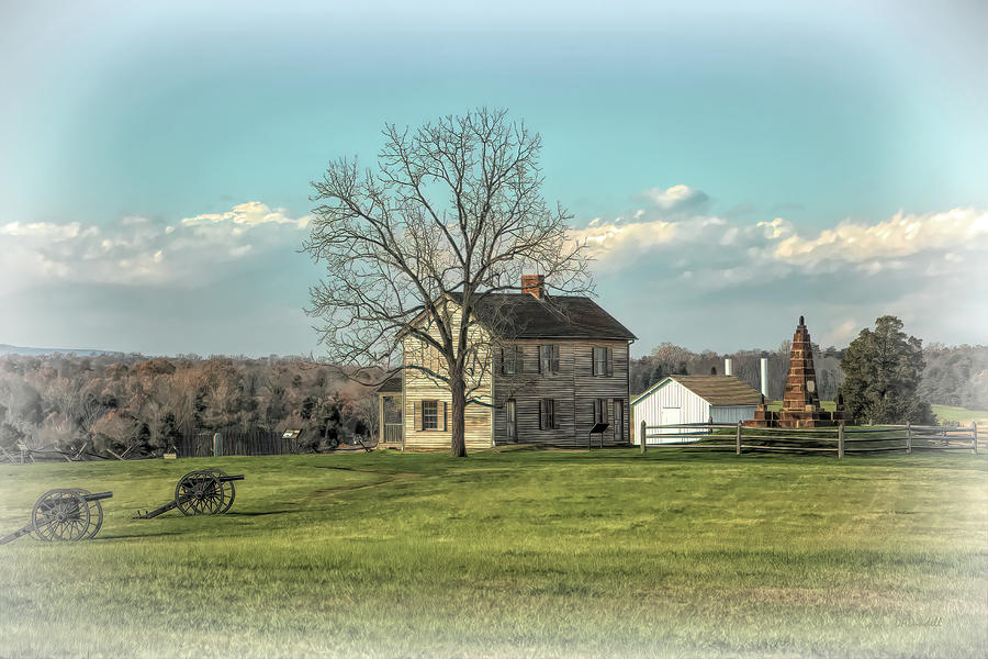 Henry Hill Farm at Manassas National Battlefield Park Digital Art by ...