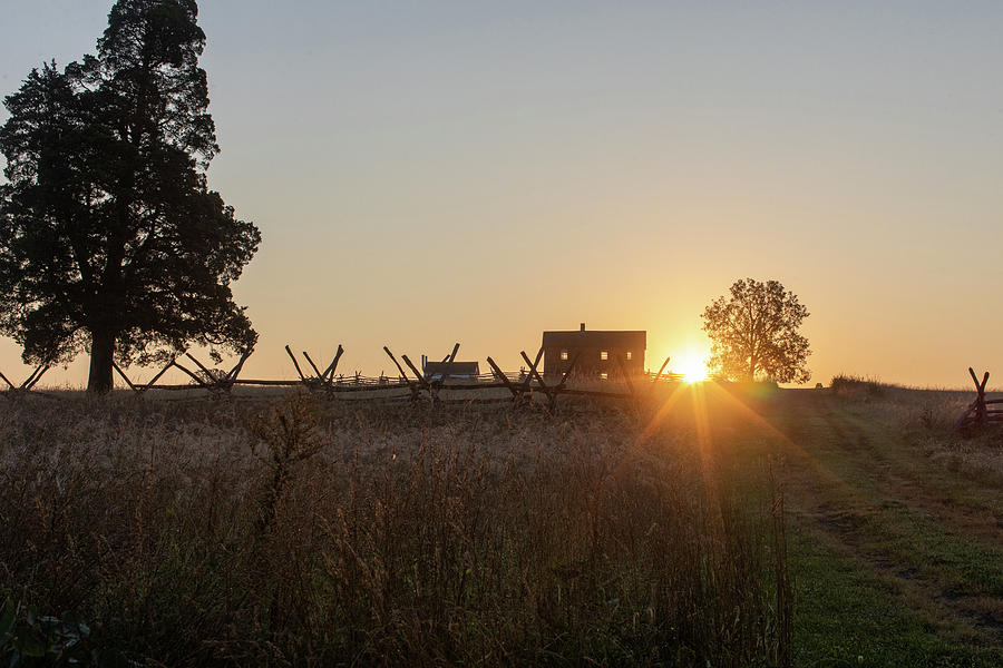 Henry House at Sunrise Photograph by Tom Wahl