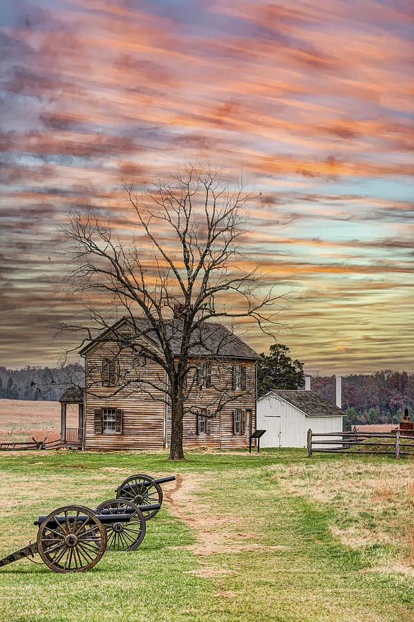 Landscape Photograph - Henry House, Manassas Virginia II by Pete Federico Landscape Photograph - Henry House, Manassas Virginia II by Pete Federico