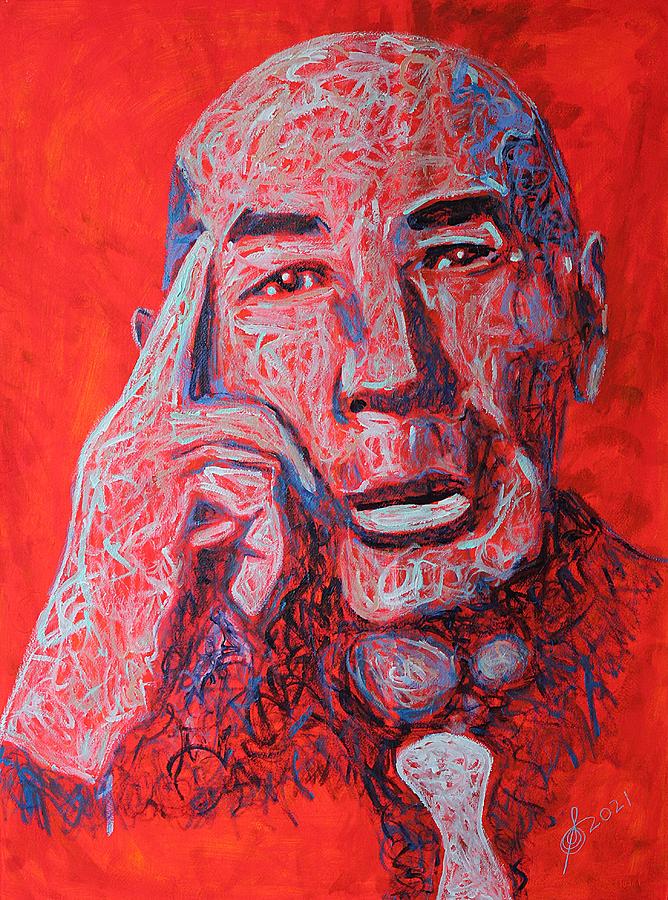 Henry Miller original painting Painting by Sol Luckman