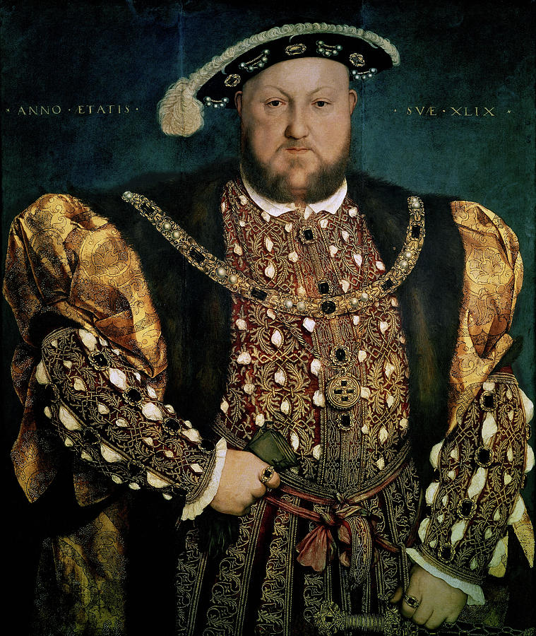 HENRY VIII -1491-1547-.King Of England, 1509-1547. Oil On Panel, 1540 ...