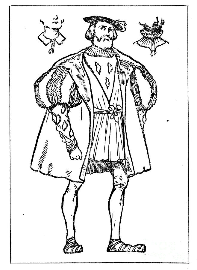 Henry VIII l4 Drawing by Historic Illustrations - Fine Art America